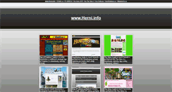 Desktop Screenshot of herni.info