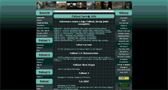 Desktop Screenshot of fallout.herni.info